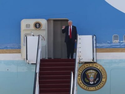 Donald Trump parte de Israel rumbo a Egipto para participar en la “Cumbre de Paz