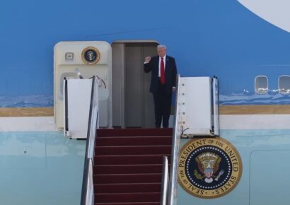 Donald Trump parte de Israel rumbo a Egipto para participar en la “Cumbre de Paz