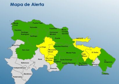 COE eleva alertas por lluvias en 23 provincias