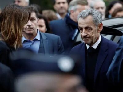 El expresidente francés Sarkozy ingresa a la prisión La Santé para cumplir cinco años por financiación ilegal de su campaña de 2007