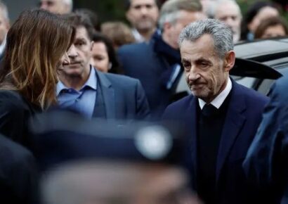 El expresidente francés Sarkozy ingresa a la prisión La Santé para cumplir cinco años por financiación ilegal de su campaña de 2007