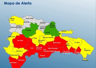 COE mantiene alerta roja por tormenta tropical Melissa en once provincias y el Distrito Nacional