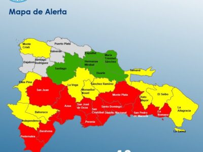 Tormenta tropical Melissa mantiene alerta en varias provincias de RD