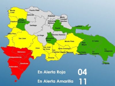 COE mantiene cuatro provincias en alerta roja: “La población debe seguir las recomendaciones”