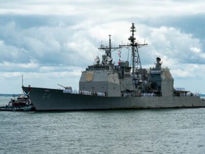 EE. UU. refuerza presencia naval en el Caribe con llegada del USS Gettysburg