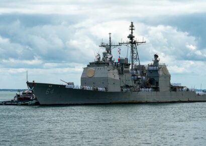 EE. UU. refuerza presencia naval en el Caribe con llegada del USS Gettysburg
