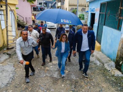 Carolina continúa recorrido por puntos vulnerables del DN ante incidencia de tormenta