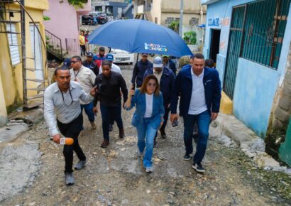 Carolina continúa recorrido por puntos vulnerables del DN ante incidencia de tormenta