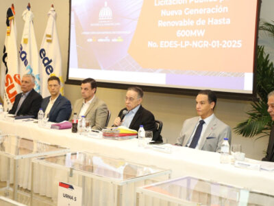 Gobierno lanza primera licitación de 600 MW renovables con baterías en República Dominicana