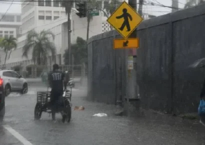 Melissa provoca crecidas e inundaciones: “La Defensa Civil está apostada en las calles”