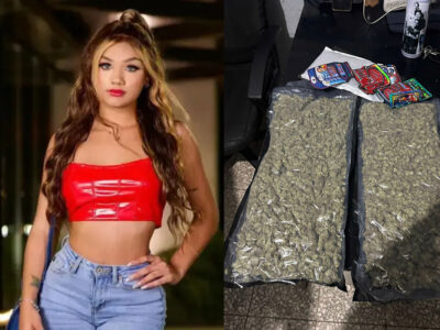 Dictan garantía económica contra Masha y su pareja por presunta posesión de marihuana
