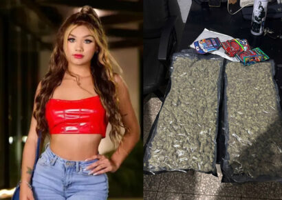 Dictan garantía económica contra Masha y su pareja por presunta posesión de marihuana