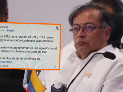 Petro anuncia que no asistirá a la Cumbre de las Américas en RD por exclusión de tres países y ataque de EE. UU. en el Caribe