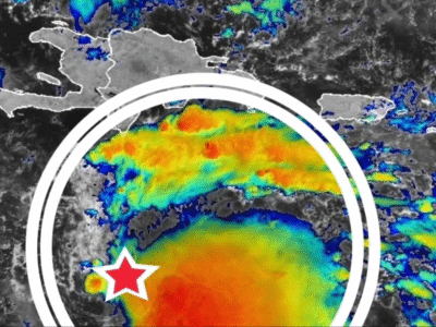 Tormenta Tropical Melisa se forma al sur de Barahona y alerta a República Dominicana