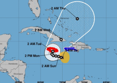 Melissa avanza lentamente en el Caribe y amenaza con convertirse en huracán