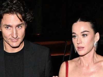 Katy Perry y el ex primer ministro canadiense Justin Trudeau se muestran juntos por primera vez en público en París