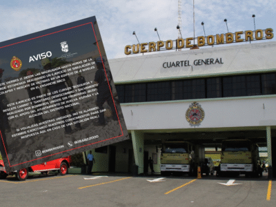 Bomberos realizarán simulacro de rescate en edificio de Naco