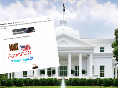 Casa Blanca publica broma en redes durante cierre federal; Trump responde con memes generados por IA