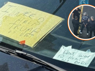 Detienen a veterano que estrelló vehículo contra Ayuntamiento de Los Ángeles con mensajes dirigidos a Trump