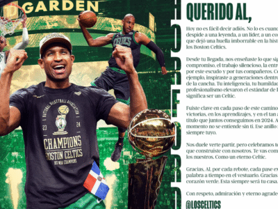 Al Horford se despide como un eterno Celtic