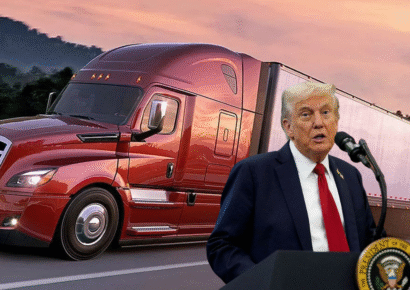 Trump anuncia arancel del 25 % a camiones importados a partir del 1 de noviembre
