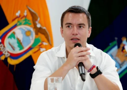 Presidente de Ecuador, Daniel Noboa, víctima de intento de envenenamiento con alimentos artesanales