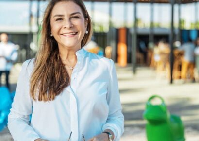 Carolina muestra hitos de su gestión al frente de Santo Domingo