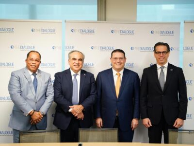 Sanz Lovatón presenta en el Diálogo Interamericano la posición de RD como hub logístico líder de las Américas