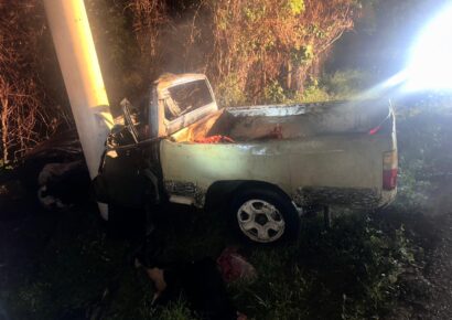 Hombre muere calcinado tras accidente en la autopista Joaquín Balaguer