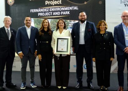 Alcaldía del Distrito Nacional recibe premio de la Asociación Mundial de Parques Urbanos (World Urban Parks)