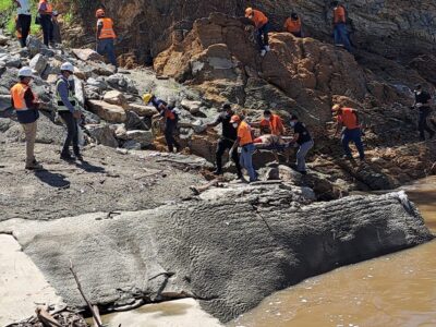 Hallan cuerpo de un hombre en el río Guayubín, cerca de la presa en construcción en Santiago Rodríguez
