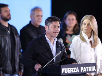 Axel Kicillof líder del peronismo: «Se equivoca Milei si festeja este resultado»