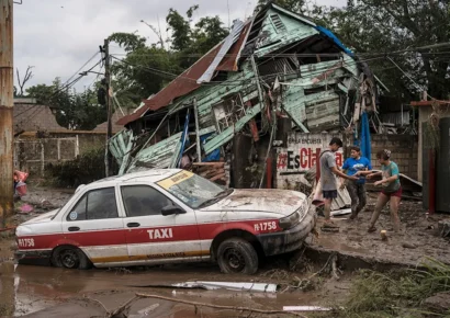 México registra más de 40 muertos y decenas de desaparecidos por intensas lluvias
