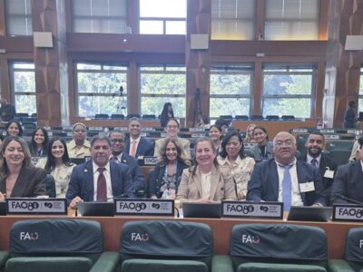 Supérate destaca en la FAO el impacto de la agricultura familiar en la lucha contra el hambre