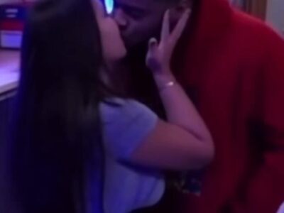 Gracie Bon y La Fruta se dan un beso en «La Casa de Alofoke 2»