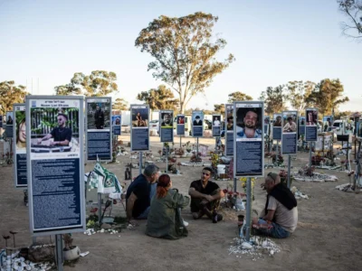Miles se congregan en Tel Aviv para conmemorar el ataque del 7 de octubre; aún hay 48 rehenes en Gaza