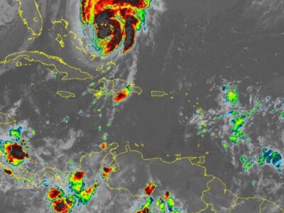 Lluvias y tronadas afectan varias regiones del país por influencia indirecta del huracán Melissa