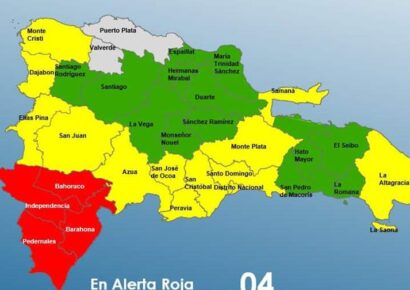 COE informó que redujo a cuatro las provincias en alerta roja, mientras continúa el monitoreo de los efectos del huracán Melissa