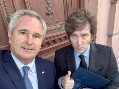 El presidente Milei nombra al secretario de Finanzas Pablo Quirno como nuevo canciller de Argentina