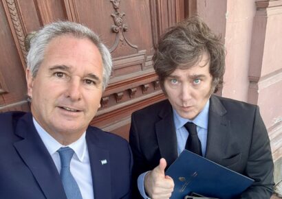 El presidente Milei nombra al secretario de Finanzas Pablo Quirno como nuevo canciller de Argentina