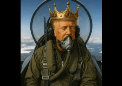 “King Trump”: reacción presidencial a protestas “No Kings”