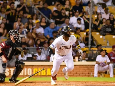 Águilas vencen 4-3 a los Gigantes en el Estadio Cibao