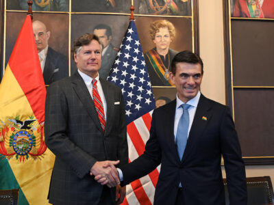EE.UU. restablece relaciones diplomáticas con Bolivia tras 17 años interrumpidas