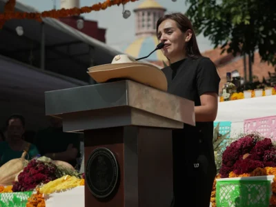 Proponen a Grecia Quiroz como alcaldesa de Uruapan tras asesinato de Carlos Manzo