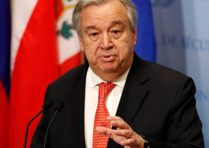 Guterres advierte que la falta de acción climática amenaza la estabilidad del planeta