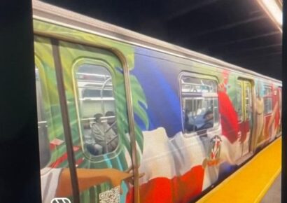 Vagones del metro de Nueva York sorprenden a los pasajeros con la cultura dominicana