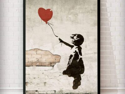 Condenan a 13 meses de cárcel al hombre que robó obra “Niña con globo” de Banksy