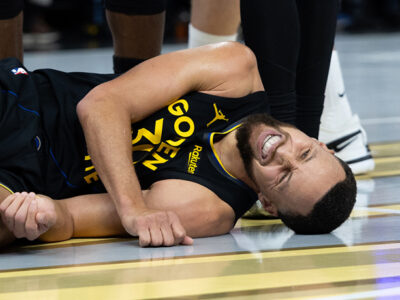 Stephen Curry sufre contusión y estará fuera al menos una semana