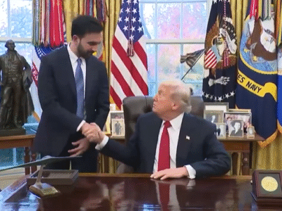 Trump se reúne con el alcalde electo de Nueva York, Zohran Mamdani