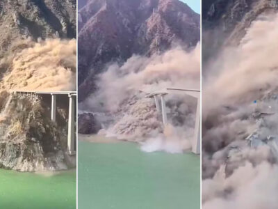 Colapsa un puente de 758 metros en China pocos meses después de su inauguración